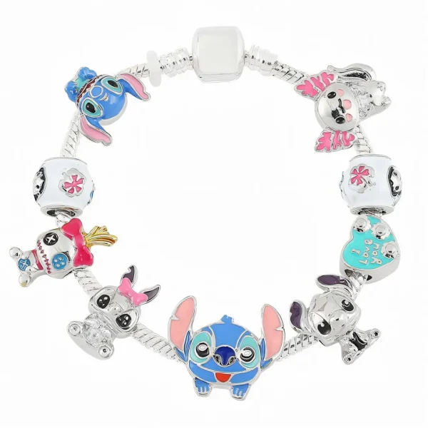 Bransoletka charms lilo i stich disney bff stitch biżuteria