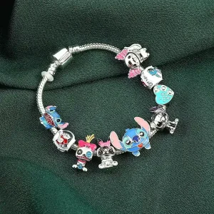 Bransoletka charms lilo i stich disney bff stitch biżuteria