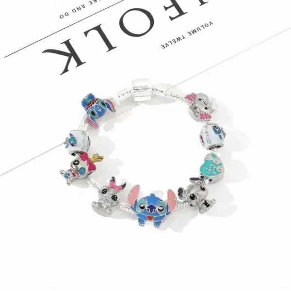 Bransoletka charms lilo i stich disney bff stitch biżuteria