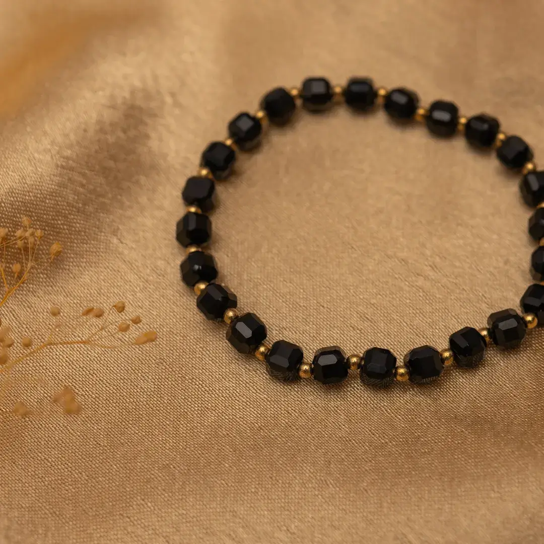 BRANSOLETKA-CZARNY-TURMALIN-KAMIENIE-NATURALNE-HEMATYT-BIZUTERIA-DAMSKA