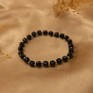 BRANSOLETKA-CZARNY-TURMALIN-KAMIENIE-NATURALNE-HEMATYT-BIZUTERIA-DAMSKA