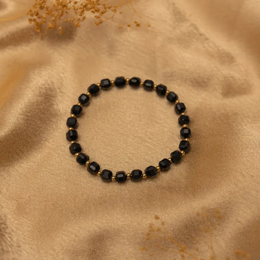 BRANSOLETKA-CZARNY-TURMALIN-KAMIENIE-NATURALNE-HEMATYT-BIZUTERIA-DAMSKA