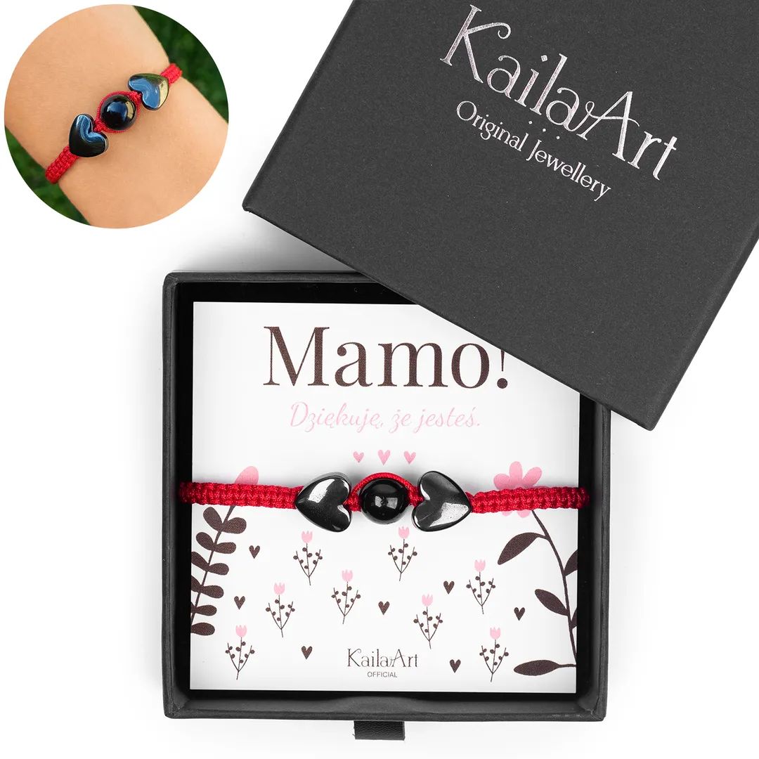 BRANSOLETKA-CZARNY-TURMALIN-Z-KAMIENI-NATURALNYCH-SERCA-HEMATYT-CZERWONA