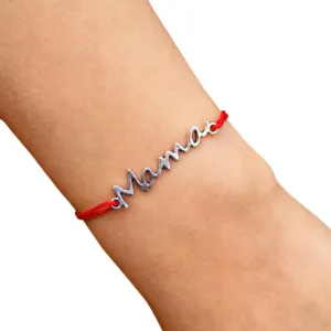 BRANSOLETKA-DLA-MAMY-NA-PREZENT-BIŻUTERIA-CZERWONA-SZCZĘŚCIA-KABAŁA-MAMA
