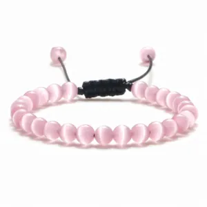 BRANSOLETKA-KOCIE-OKO-SZNUREK-SZCZĘŚCIA-OCHRONNA-KAMIEŃ-Z-KOCIM-OKIEM