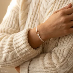 BRANSOLETKA-NA-WIECZÓR-PANIEŃSKI-ZŁOTA-TEAM-BRIDE-SHE-SERCE-PODZIĘKOWANIE