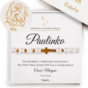 BRANSOLETKA-RÓŻANIEC-NA-KOMUNIĘ-DLA-DZIEWCZYNKI-KRYSZTAŁ-GÓRSKI-ZŁOTA