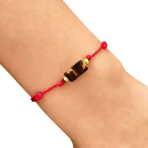 BRANSOLETKA-TYGRYSIE-OKO-NA-SZCZĘŚCIE-KAMIEŃ-SZNURKOWA-CZERWONA-TALIZMAN