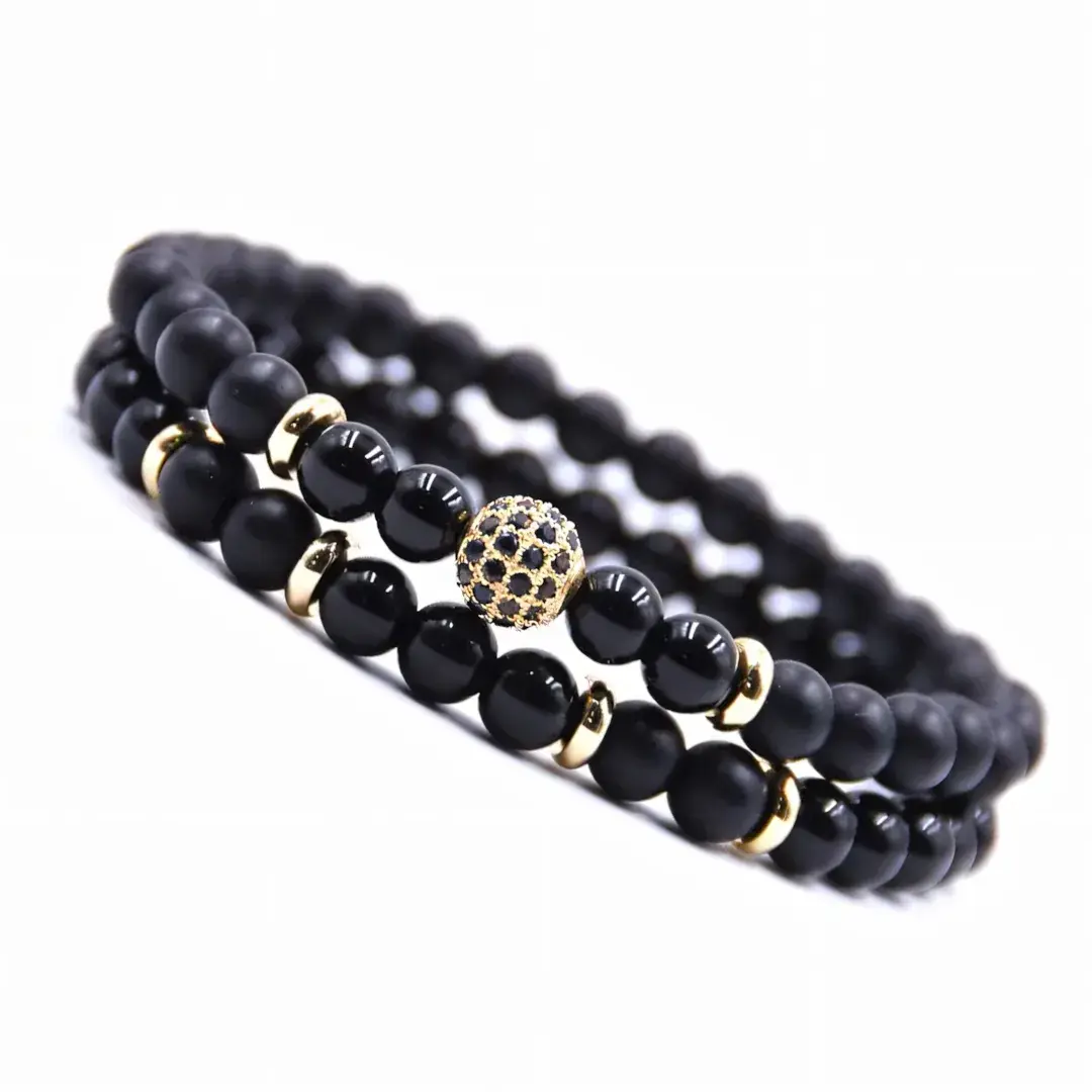 BRANSOLETKA-Z-KAMIENI-NATURALNYCH-DAMSKA-AGAT-ONYKS-KAMIEŃ-CYRKONIE-2w1