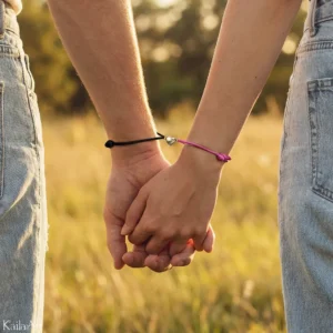 BRANSOLETKI-MAGNETYCZNE-SERCE-DLA-PRZYJACIÓŁEK-PAR-BFF-NA-MAGNES-RÓŻOWE