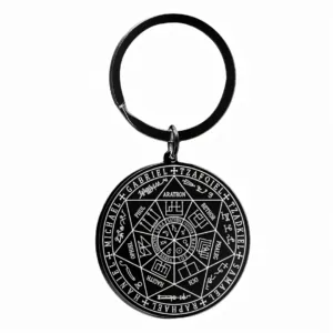 BRELOK-DO-KLUCZY-MĘSKI-DAMSKI-PIECZĘĆ-TALIZMAN-7-ANIOŁÓW-ARCHANIOŁÓW