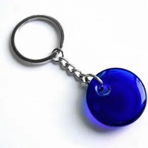 Brelok do kluczy oko proroka z okiem amulet na szczęście ochronny