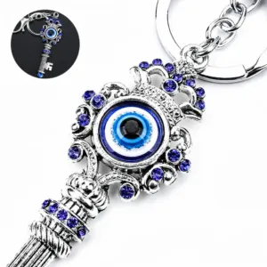 BRELOK DO KLUCZY OKO PROROKA ZAWIESZKA BRELOCZEK Z OKIEM PROROKA KLUCZ