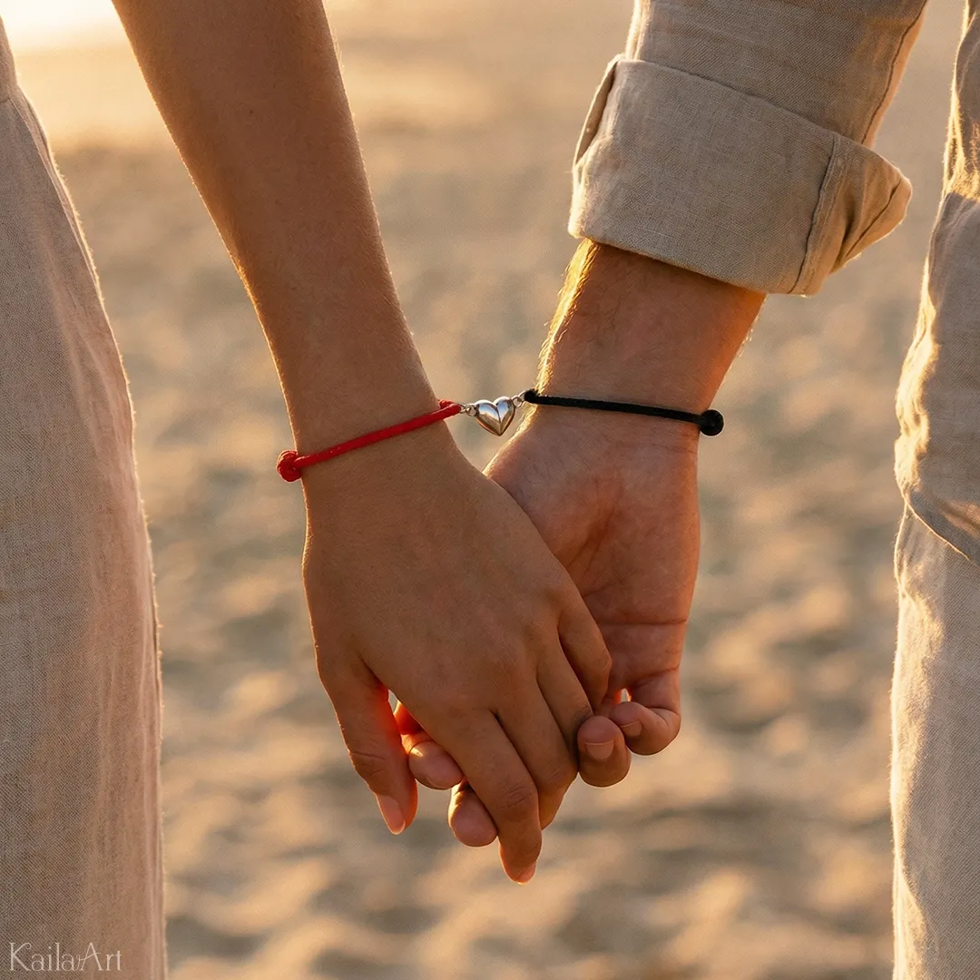 MAGNETYCZNE-BRANSOLETKI-DLA-PAR-PRZYJAZNI-DLA-BFF-2-PARY-SERCE-NA-MAGNES