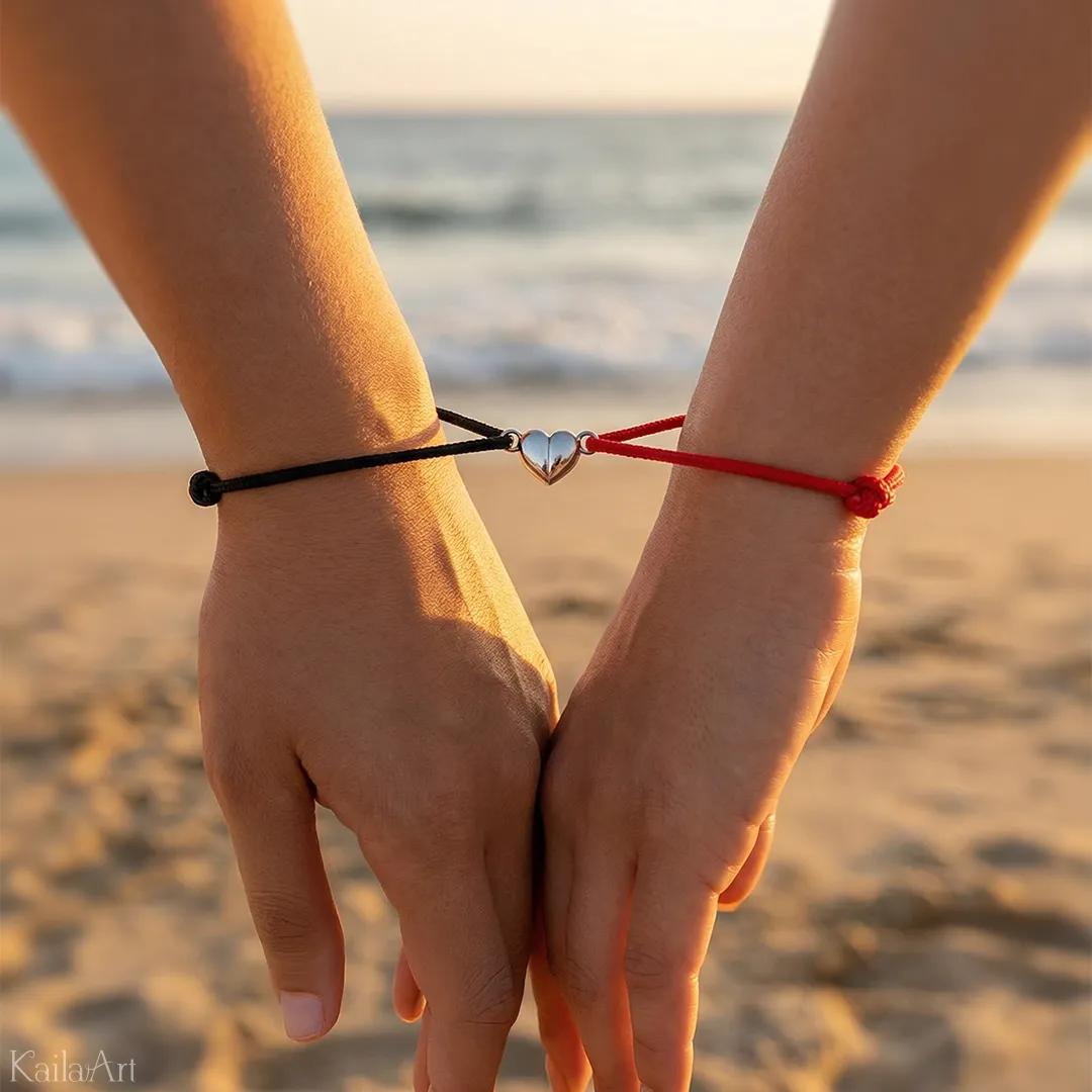 MAGNETYCZNE-BRANSOLETKI-DLA-PAR-PRZYJAZNI-DLA-BFF-2-PARY-SERCE-NA-MAGNES