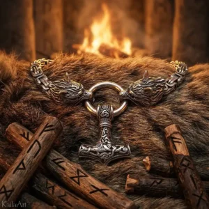 NASZYJNIK-MESKI-THOR-MLOT-WIKINGOW-WIEDZMIN-SZKOLA-WILKA-STAL-CHIRURGICZNA