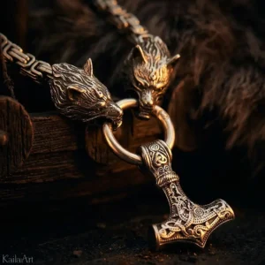 NASZYJNIK-MESKI-THOR-MLOT-WIKINGOW-WIEDZMIN-SZKOLA-WILKA-STAL-CHIRURGICZNA