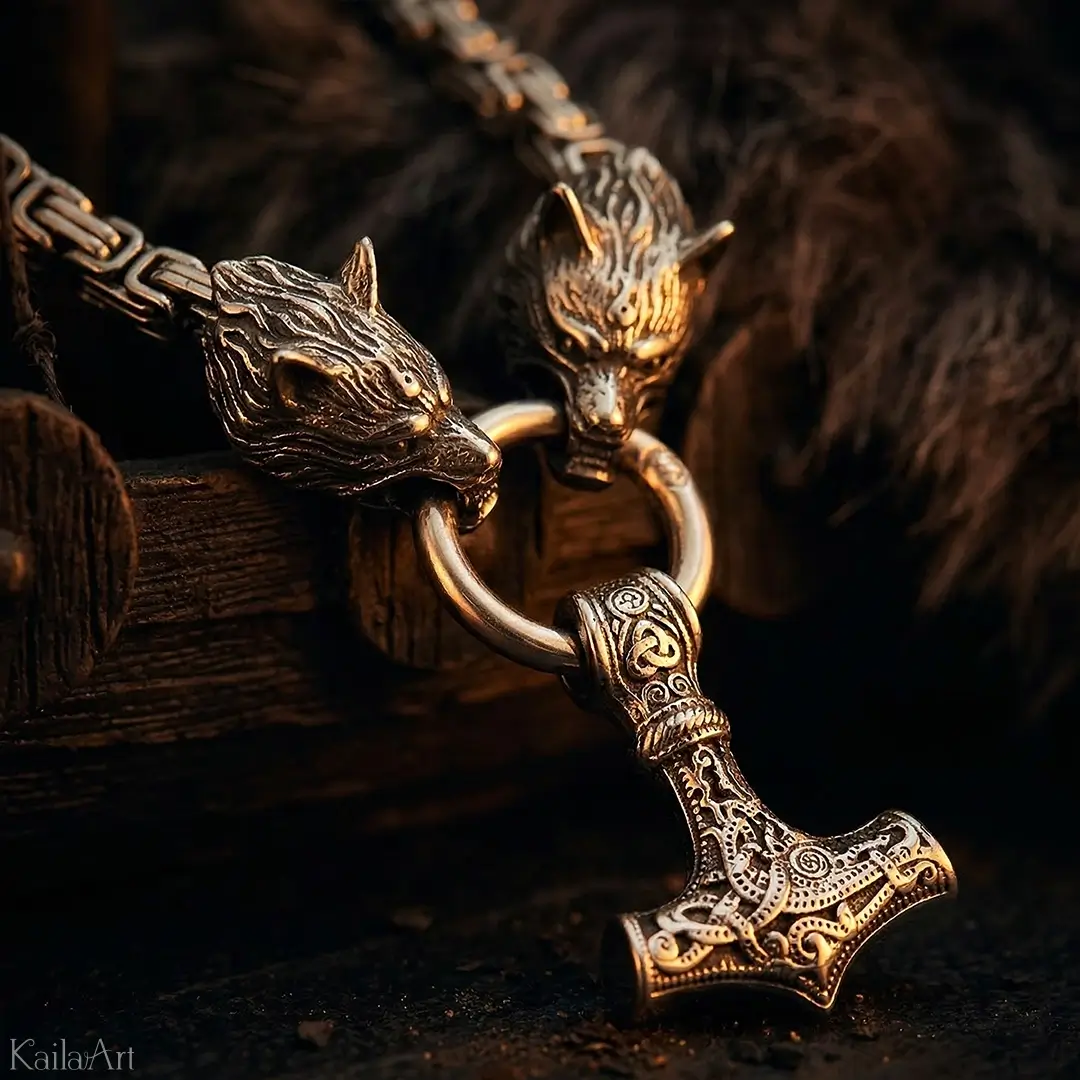 NASZYJNIK-MESKI-THOR-MLOT-WIKINGOW-WIEDZMIN-SZKOLA-WILKA-STAL-CHIRURGICZNA