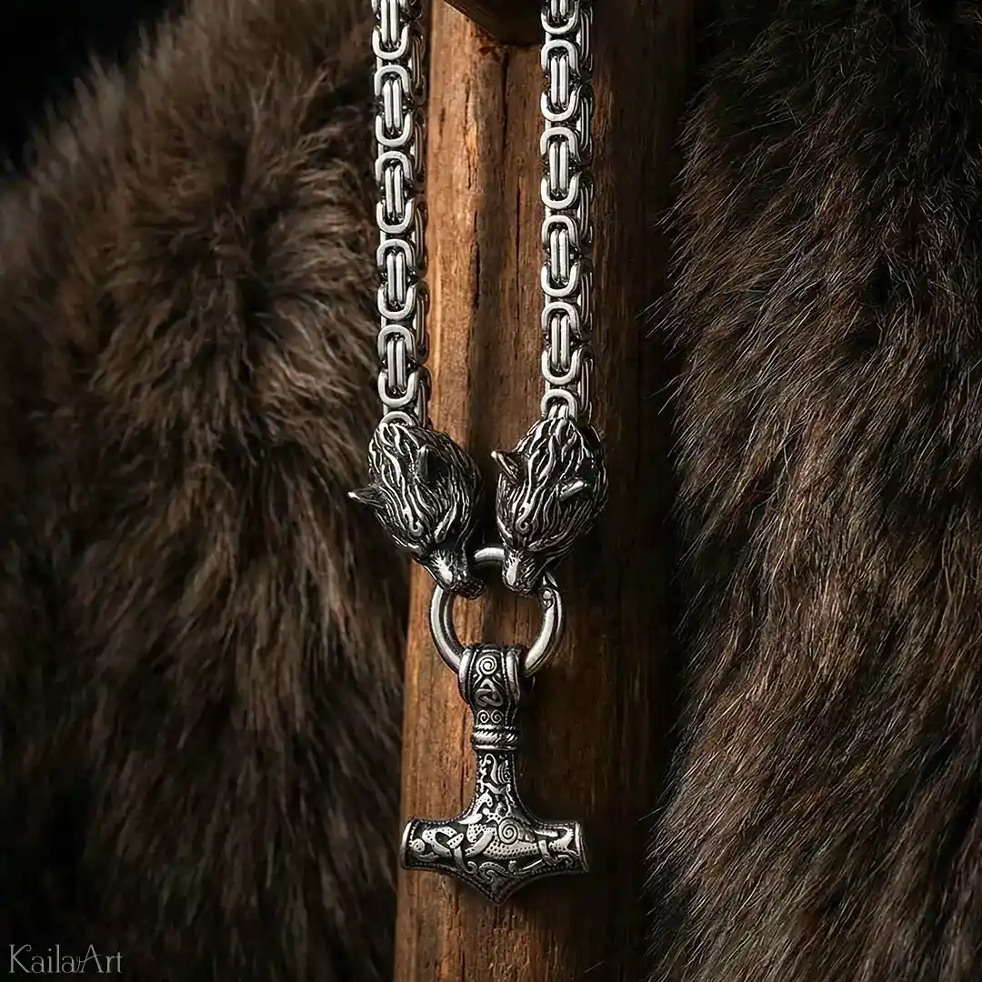 NASZYJNIK-MESKI-THOR-MLOT-WIKINGOW-WIEDZMIN-SZKOLA-WILKA-STAL-CHIRURGICZNA