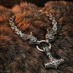 NASZYJNIK-MESKI-THOR-MLOT-WIKINGOW-WIEDZMIN-SZKOLA-WILKA-STAL-CHIRURGICZNA