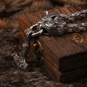 NASZYJNIK-MESKI-THOR-MLOT-WIKINGOW-WIEDZMIN-SZKOLA-WILKA-STAL-CHIRURGICZNA