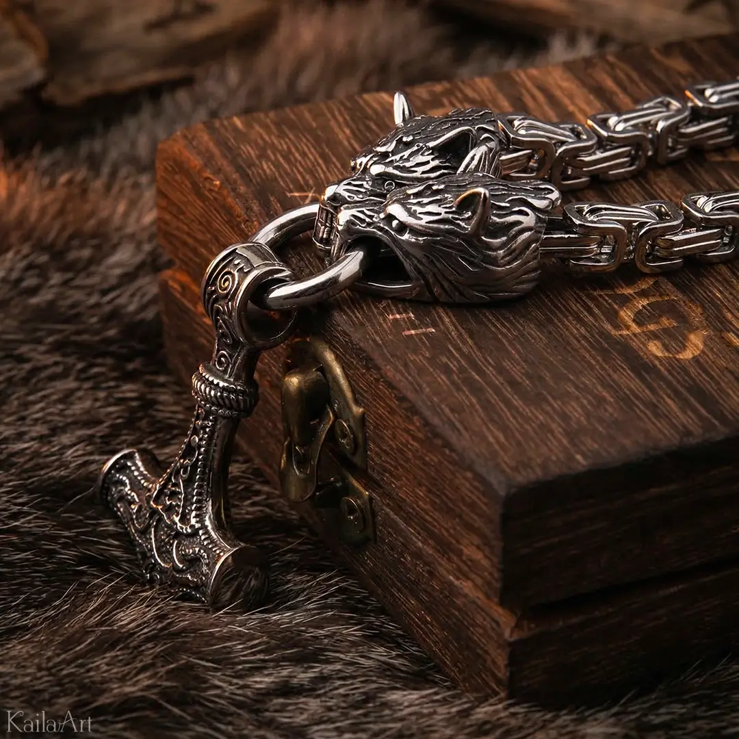 NASZYJNIK-MESKI-THOR-MLOT-WIKINGOW-WIEDZMIN-SZKOLA-WILKA-STAL-CHIRURGICZNA