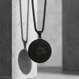 Talizman 7 aniołów archaniołów naszyjnik amulet