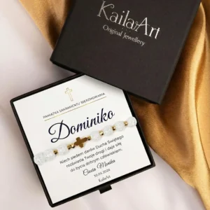 RÓŻANIEC-NA-BIERZMOWANIE-BRANSOLETKA-GÓRSKI-KRYSZTAŁ-KRZYŻ