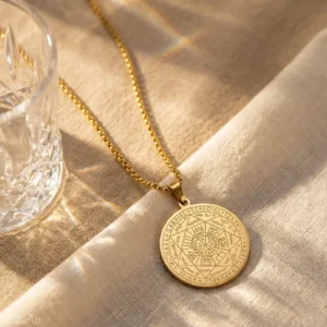 Talizman szczęścia 7 aniołów archaniołów stal 316l