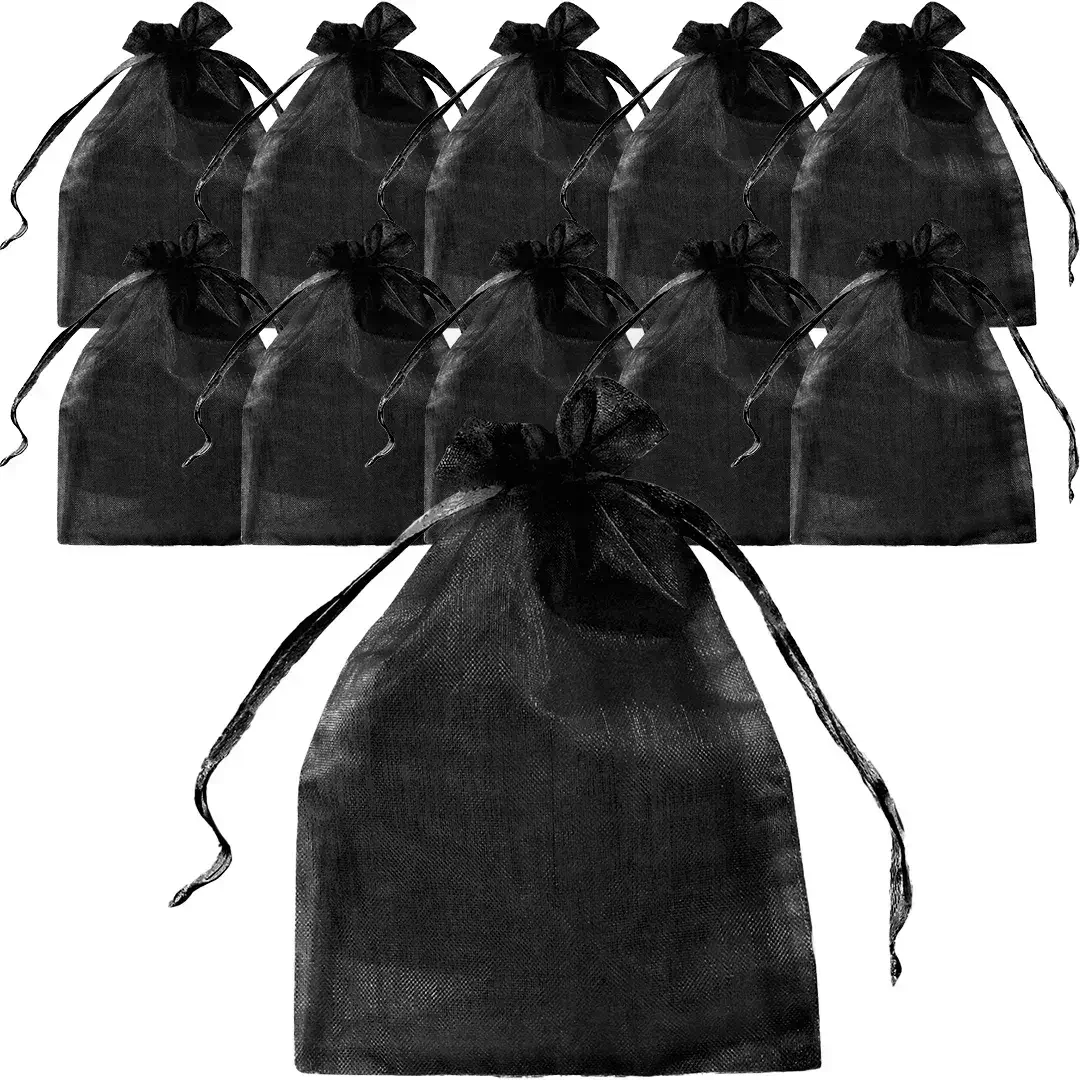 WORECZKI-Z-ORGANZY-CZARNE-NA-PREZENTY-ŚLUB-UPOMINKI