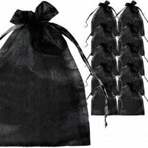 WORECZKI-Z-ORGANZY-CZARNE-NA-PREZENTY-ŚLUB-UPOMINKI