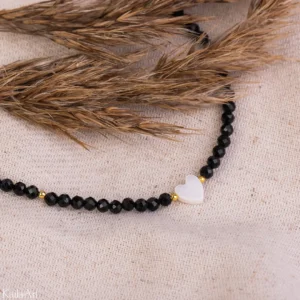 Naszyjnik przyjaźni dla przyjciółki turmalin choker